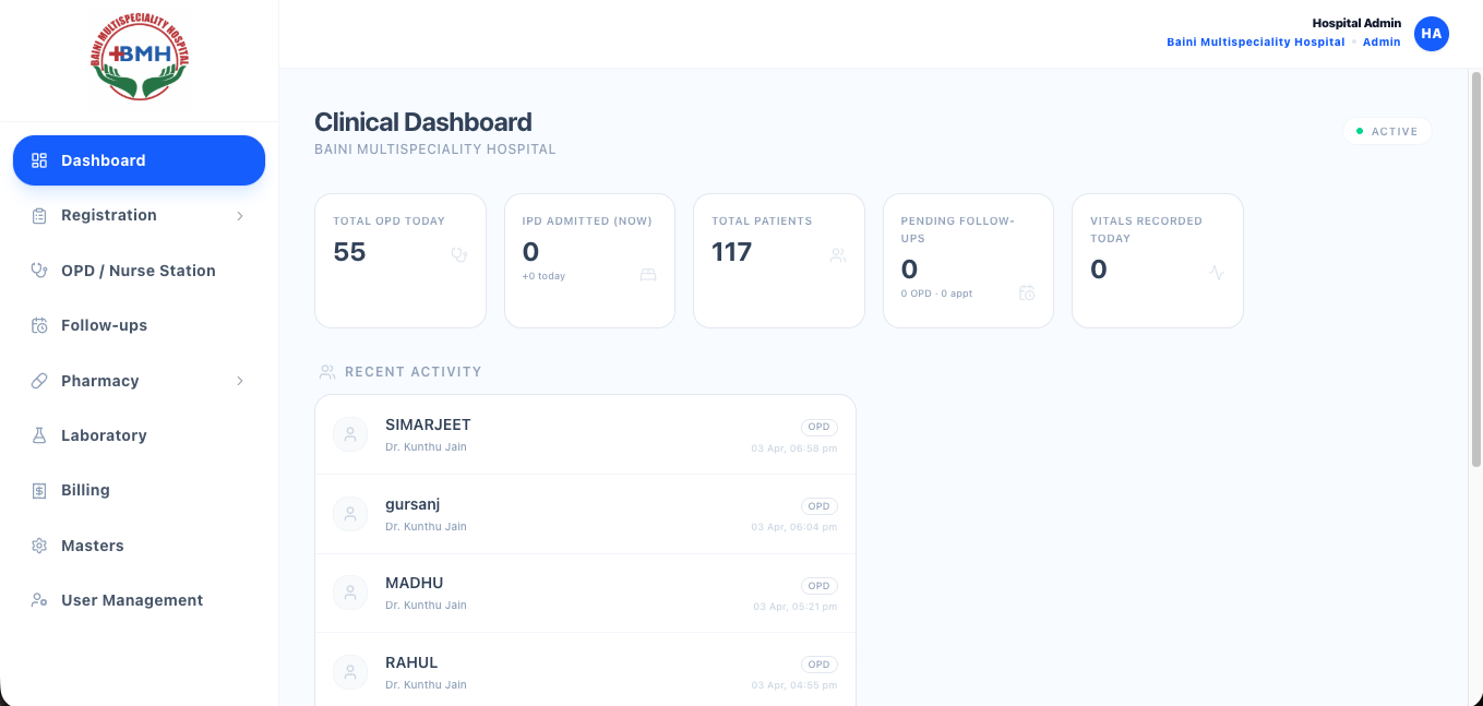 Healthcare Portal